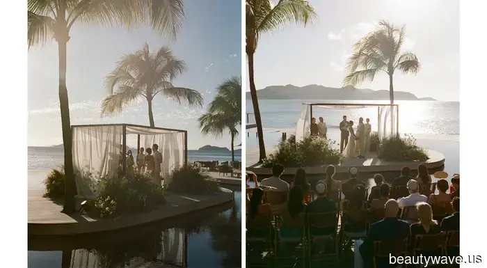 Phoebe Philo! Ralph Lauren! Colleen Allen! Die Braut trug 7 makellos elegante Looks für ihre Hochzeit in Saint Bart's.