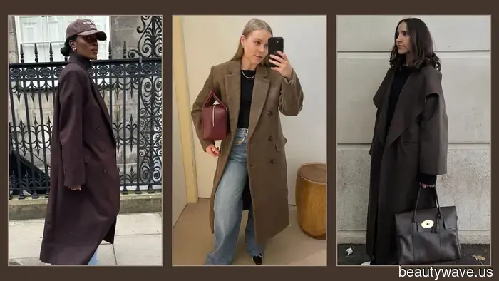 Более шикарный, чем верблюд, и такой же универсальный, как черный: это цвет пальто, который элегантные модники носят этой зимой.