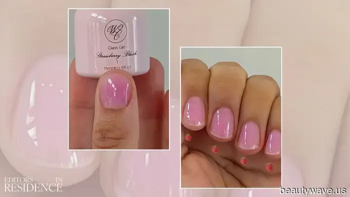 Believe me, this summer we'll all be sporting strawberry blush manicures.