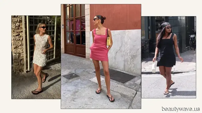 5 Einfache, aber Stilvolle Minikleid-und-Flip-Flop-Kombinationen, die ich diesen Sommer ständig tragen werde