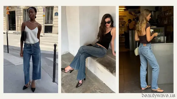 If you're looking for summer jeans outfit ideas, here are the 6 styles that French women are frequently sporting.
