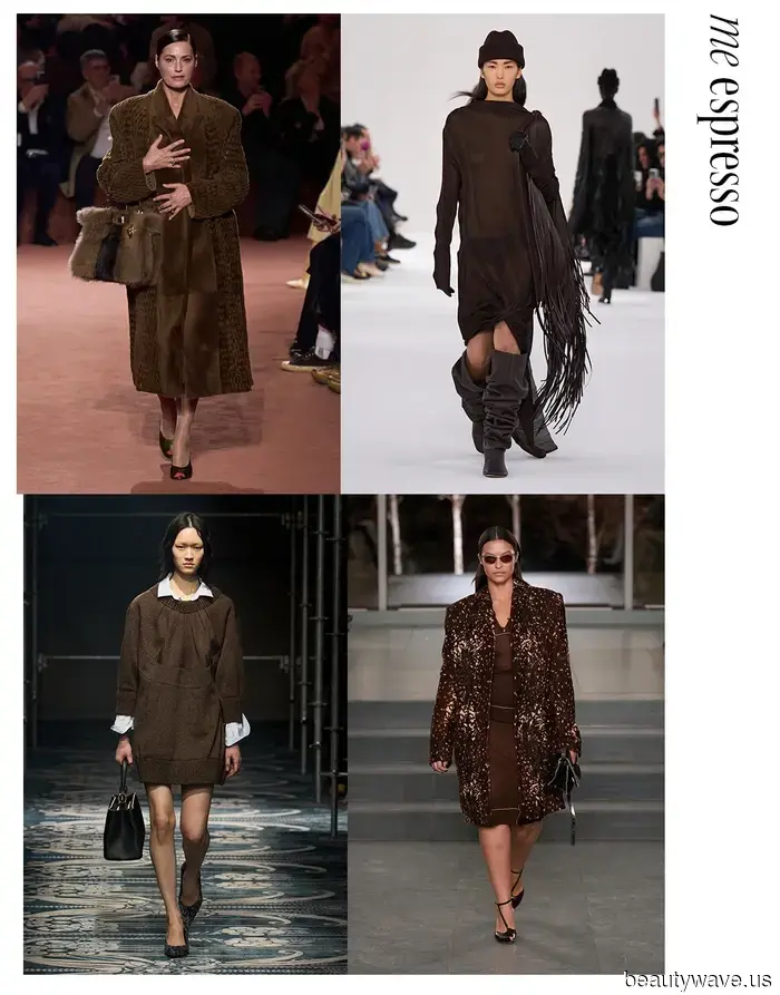 Las personas de moda están usando estas tendencias de color de otoño en lugar de negro y blanco.