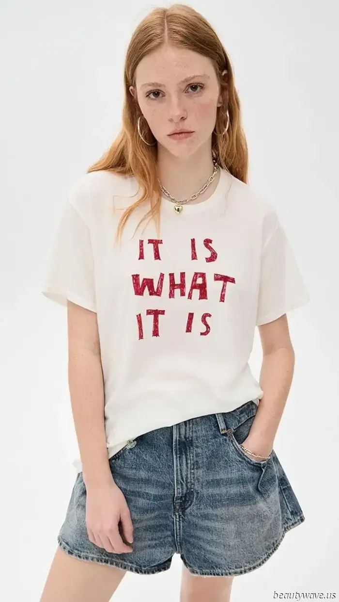 Moment mal, kehrt der vergessene Rocktrend, den alle früher mit T-Shirts trugen, zurück?