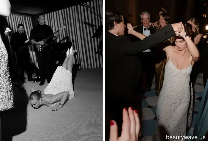 The bride chose Danielle Frankel and vintage Ralph Lauren for her wedding at Blackberry Farm.