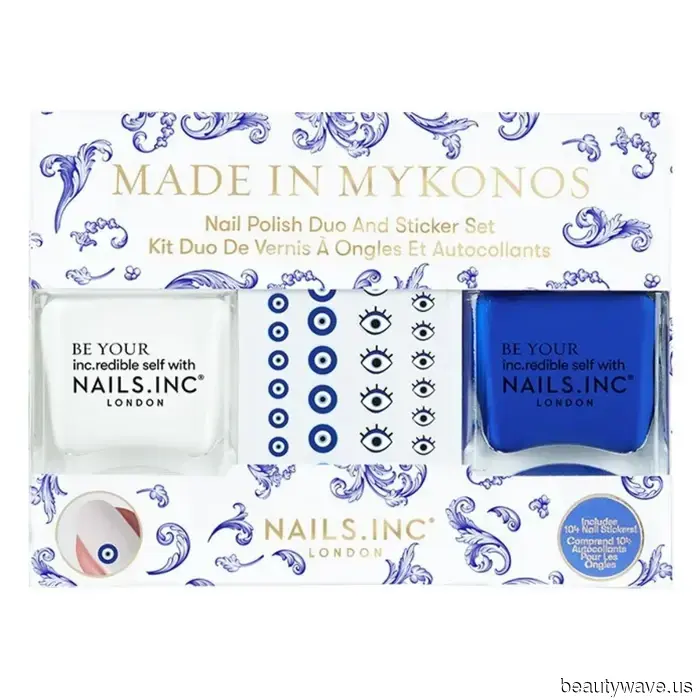 Hold off on the neutral manicures—this summer, all I desire for my nails is a Mediterranean vibe.