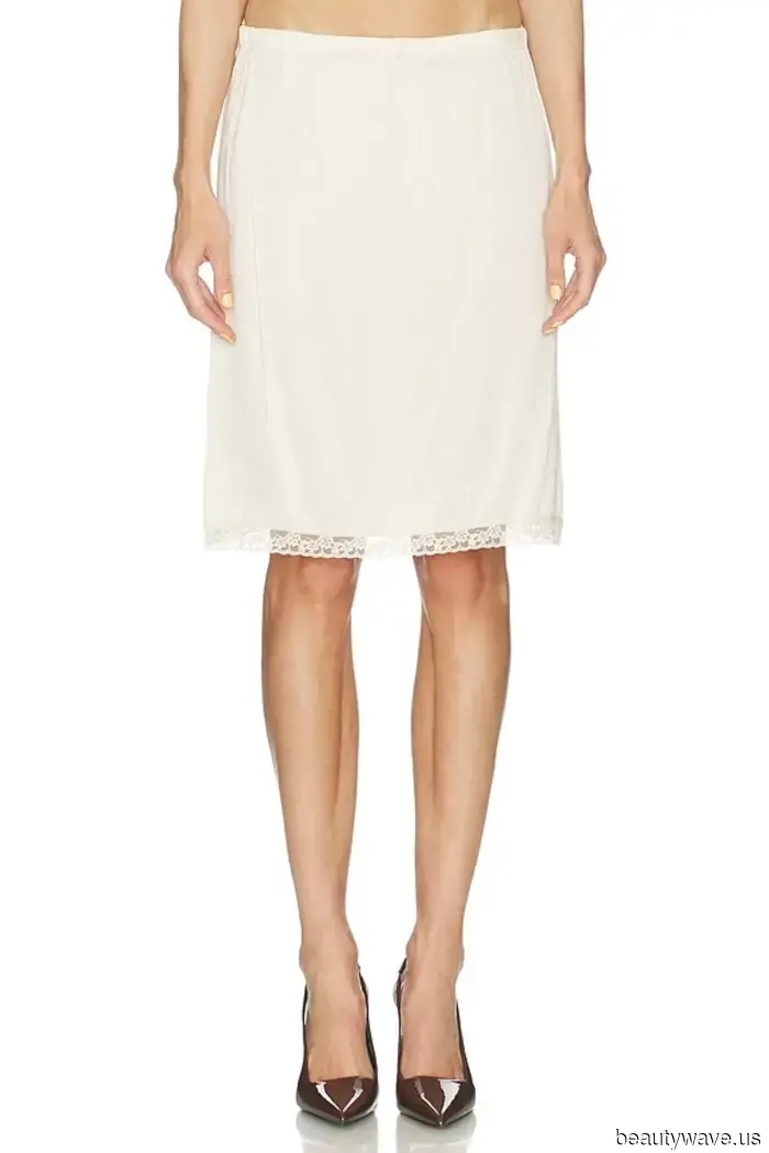 Here's a glimpse of what everyone will be wearing this fall with the season's most popular skirt trend.