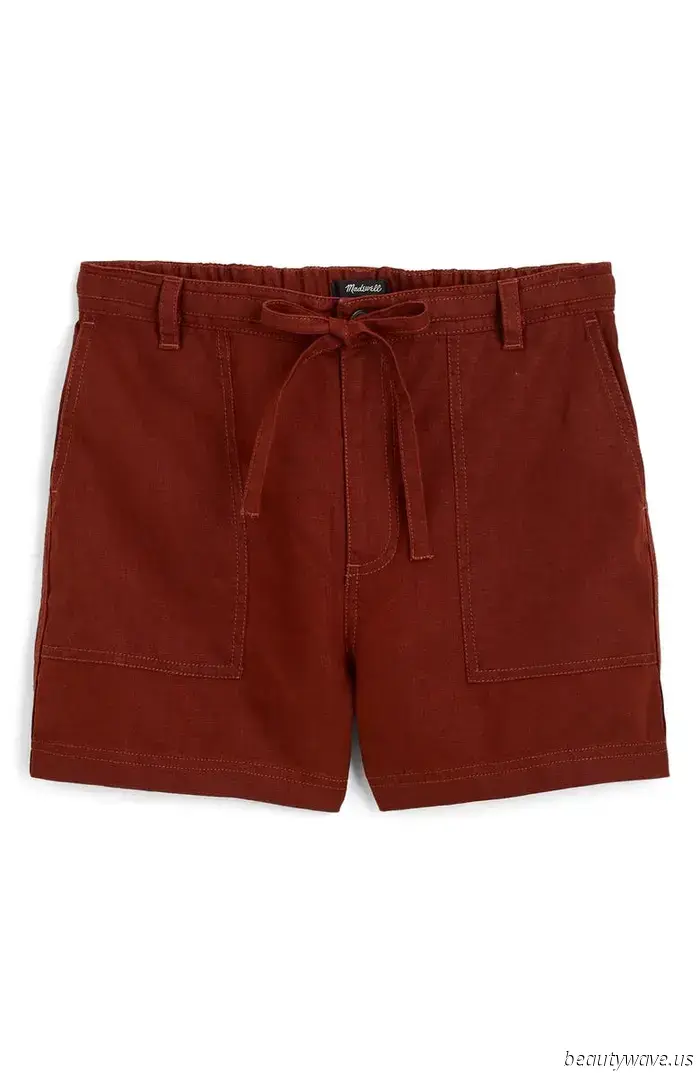 Das ist der Farbttrend bei Shorts, den alle zu tragen beginnen, weil der Herbst nächsten Monat beginnt.