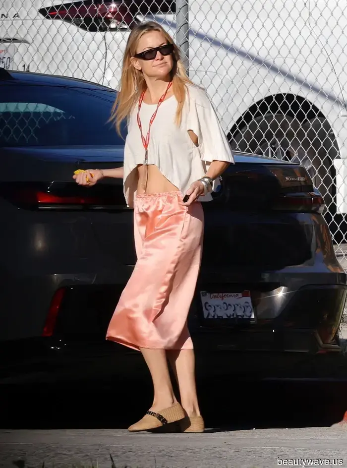 White skirts aren’t "out," but celebrities in their 40s are embracing this lovely color trend instead.