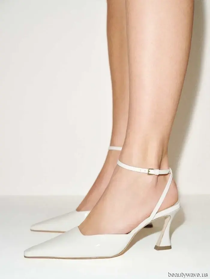No Black Heels! This "Affordable" Shoe Color Trend Pairs Best With Black Dresses.