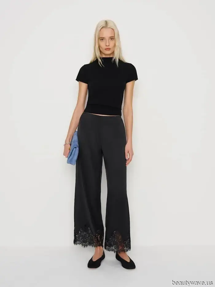 Non sto dicendo di non indossare jeans, ma secondo me, questa tendenza dei pantaloni rende le ballerine ancora più eleganti.