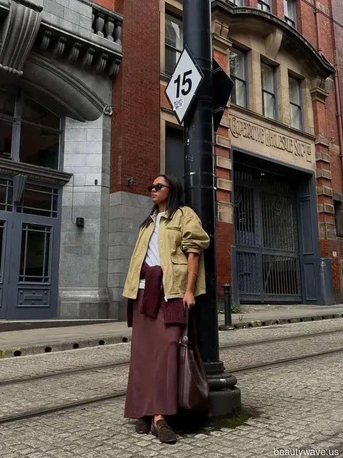 I’m noticing this subtly stylish flat-shoe trend being paired with outfits all over the place this fall.