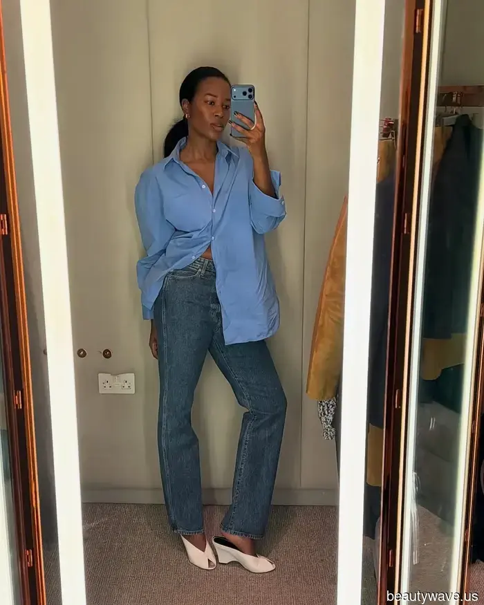 Apologies, Flats—This spring, everyone in Paris and NYC is exclusively wearing jeans with heels.