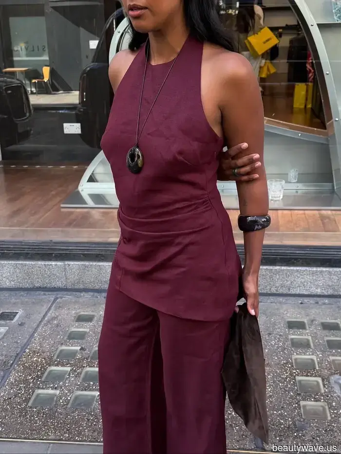 No, not cotton tees: refined dressers will be opting for this lovely top style instead this summer.