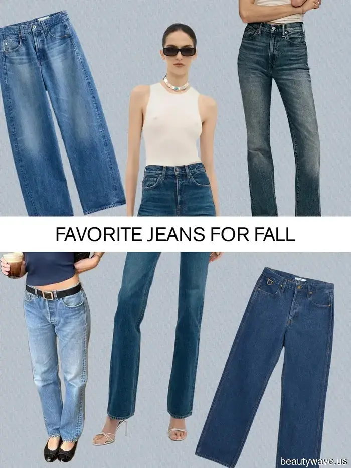 Я знаю хорошие джинсы&mdash;вот 5 пар на осень, а также идеальные свитера, чтобы носить с ними