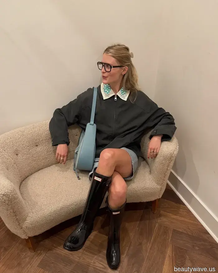 Predigo que estas botas clásicas vistas en la gente de moda de Londres dominarán las aceras de Nueva York este otoño.