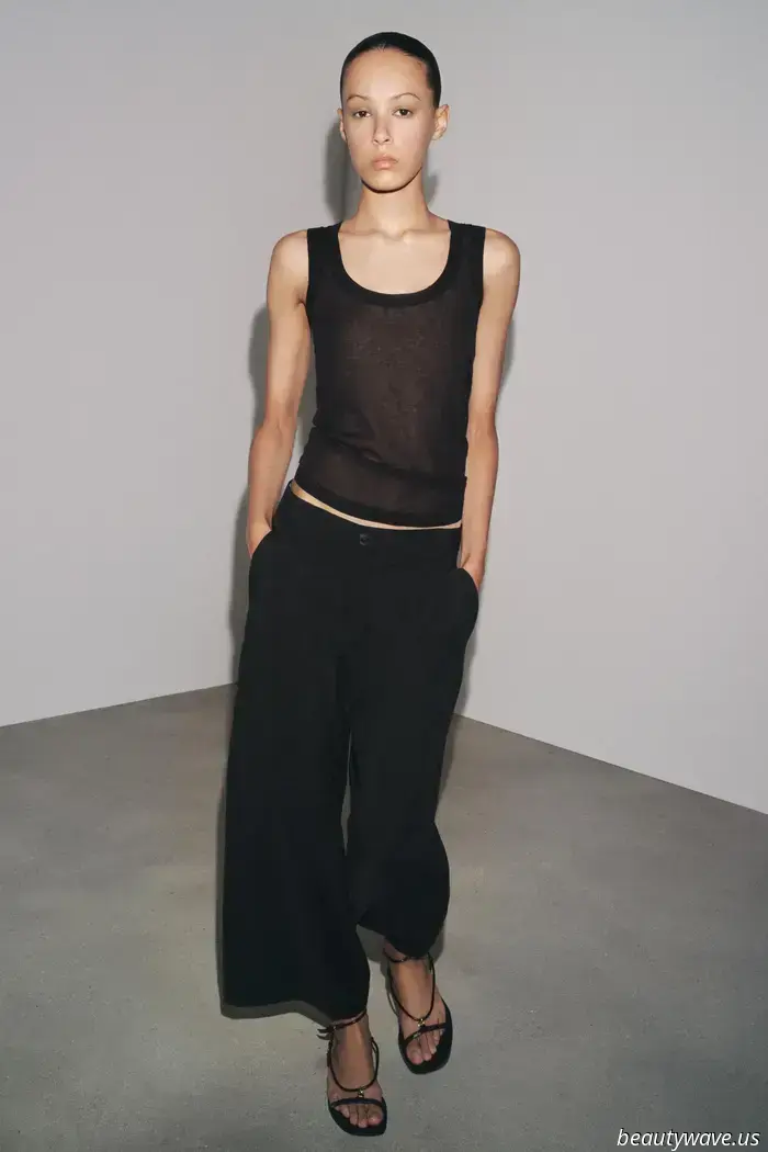 Dagli anni '90, le donne più alla moda hanno indossato questa tendenza di scarpe con pantaloni neri a sigaretta