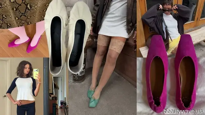 No rojo, no negro&mdash;Estos son los colores de bailarinas que la gente chic en Estocolmo y Nueva York está usando en su lugar.