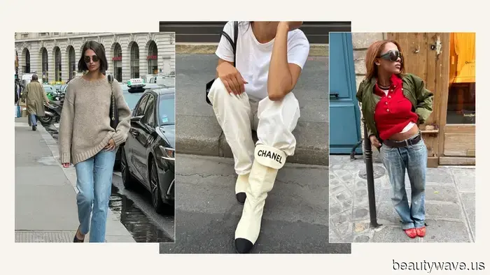 Denim is on the horizon—7 methods Parisian trendsetters are refreshing their jean ensembles for fall.