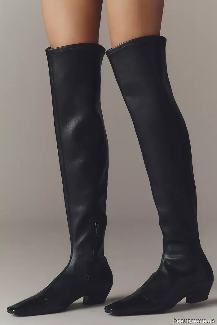 Indossare un cardigan preppy con questa tendenza controversa degli stivali lo rende dieci volte più cool.