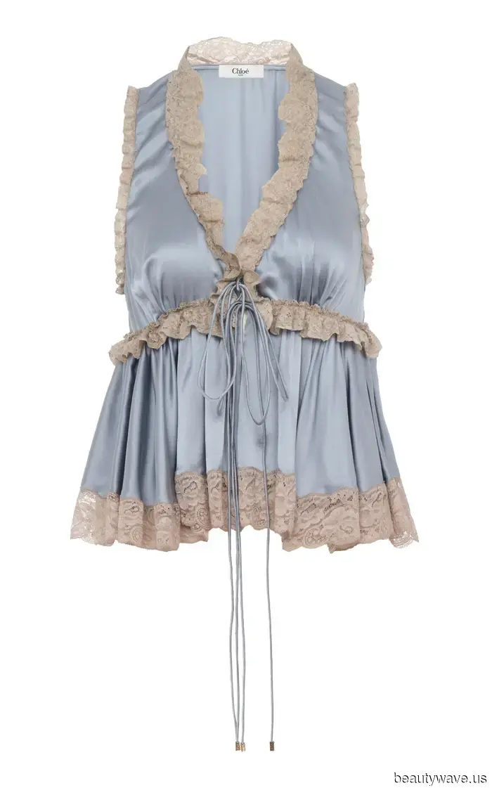 La gente está comprando esta bonita tendencia de camisa con la intención de usarla por la noche con jeans.