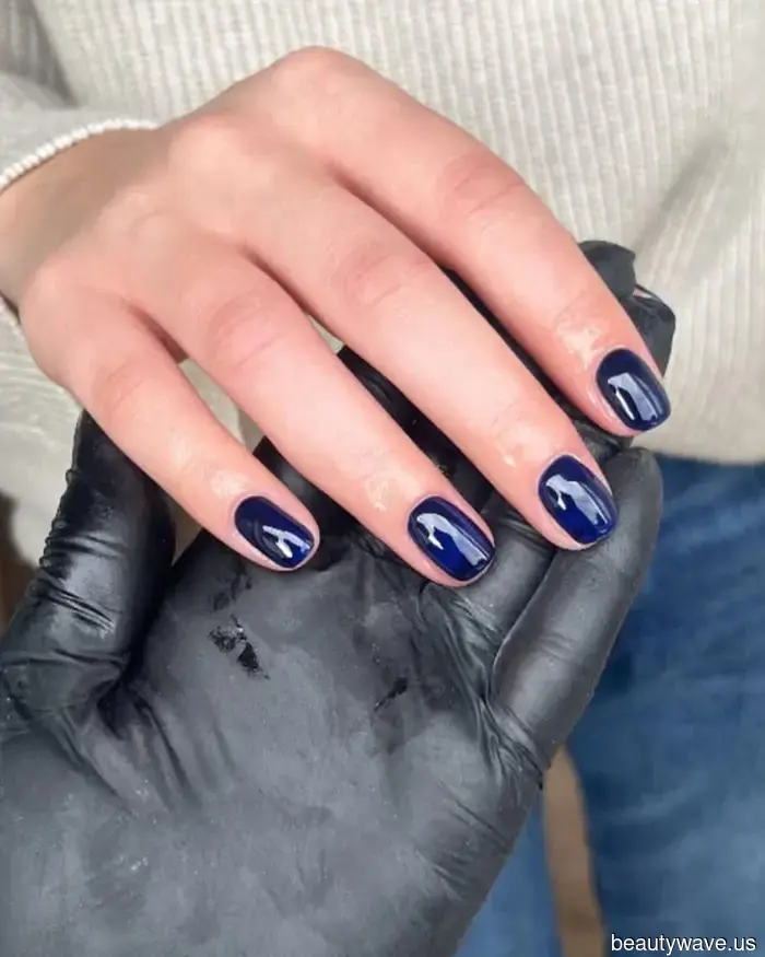 Sorry, Nude—These 21 Dark Nail Styles Show That Nothing is More Fashionable for Winter.