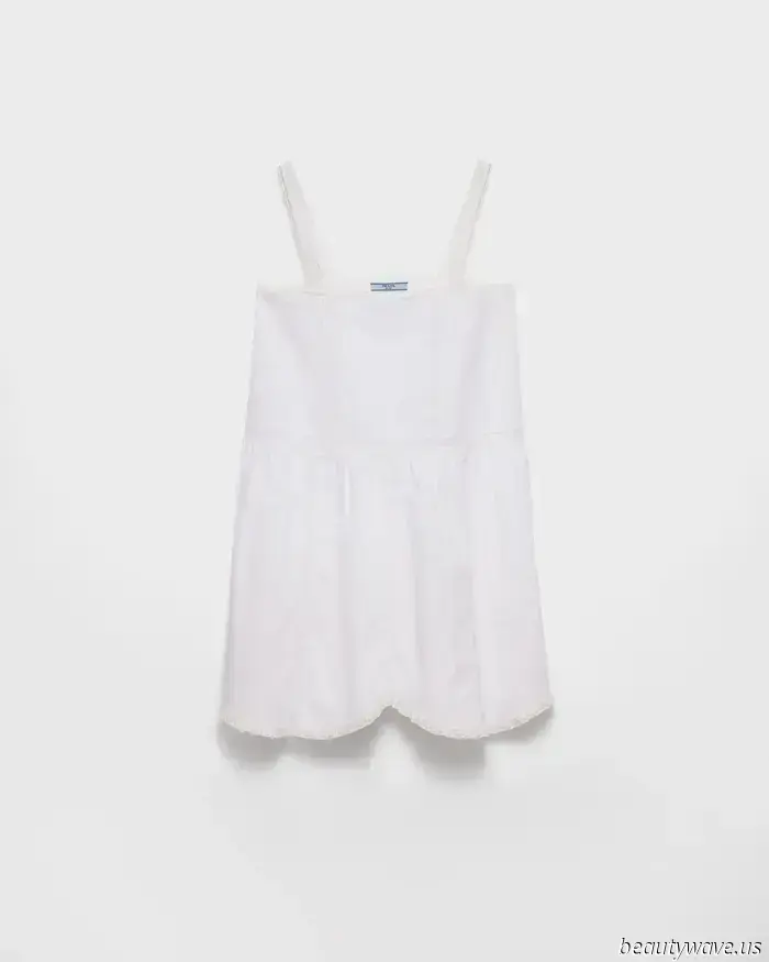 Two Simple, Fashionable Updates That Make White Summer Dresses Feel More "Unexpected" and "Exciting"