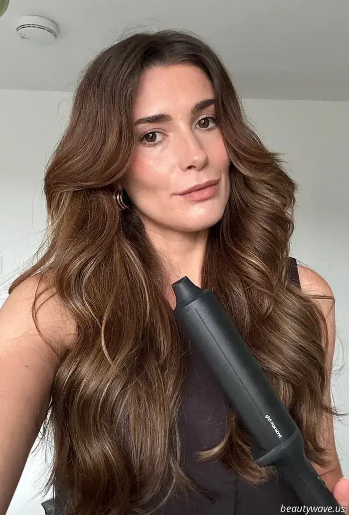 People often inquire how I achieve my loose waves, and this new hair tool is what makes it possible.