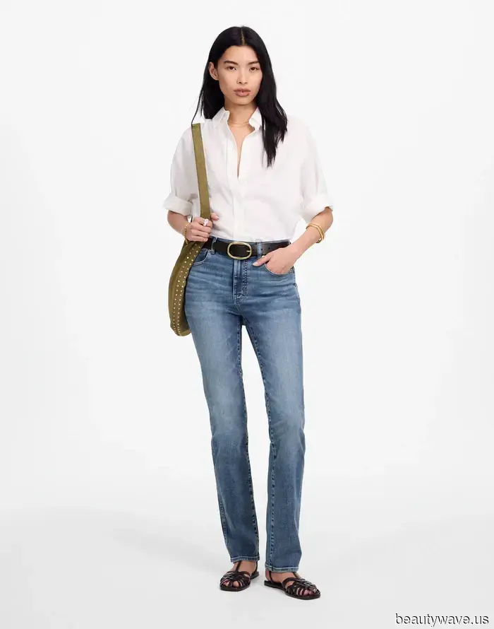 Вдруг джинсы с трубчатым кроем *везде*&mdash;это обувь, с которой они выглядят лучше всего