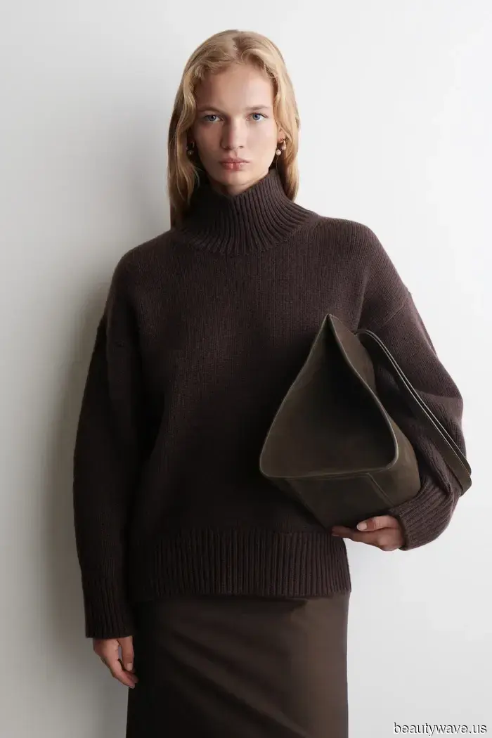 Apologies, V-necks—this cozy, more refined jumper trend is my preferred choice for achieving a stylish look in winter.