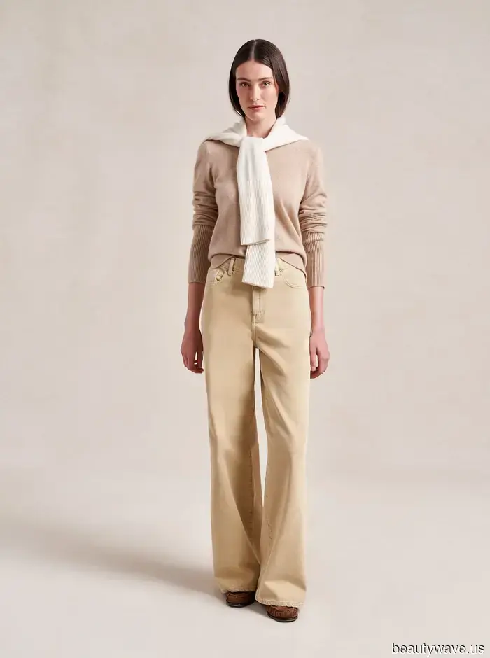 Тренд цвета обуви, который делает ношение джинсов с пиджаками выглядящим как в 2025 году, а не устаревшим.