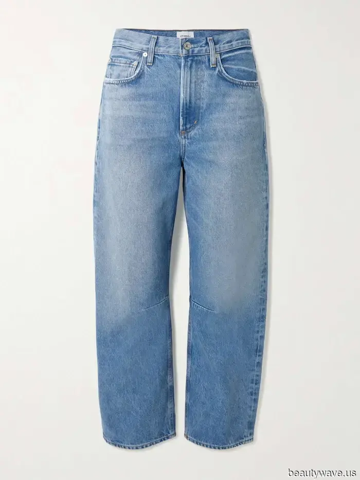 In 2026, the proper way to style barrel-leg jeans does not involve sneakers, loafers, or flip-flops.