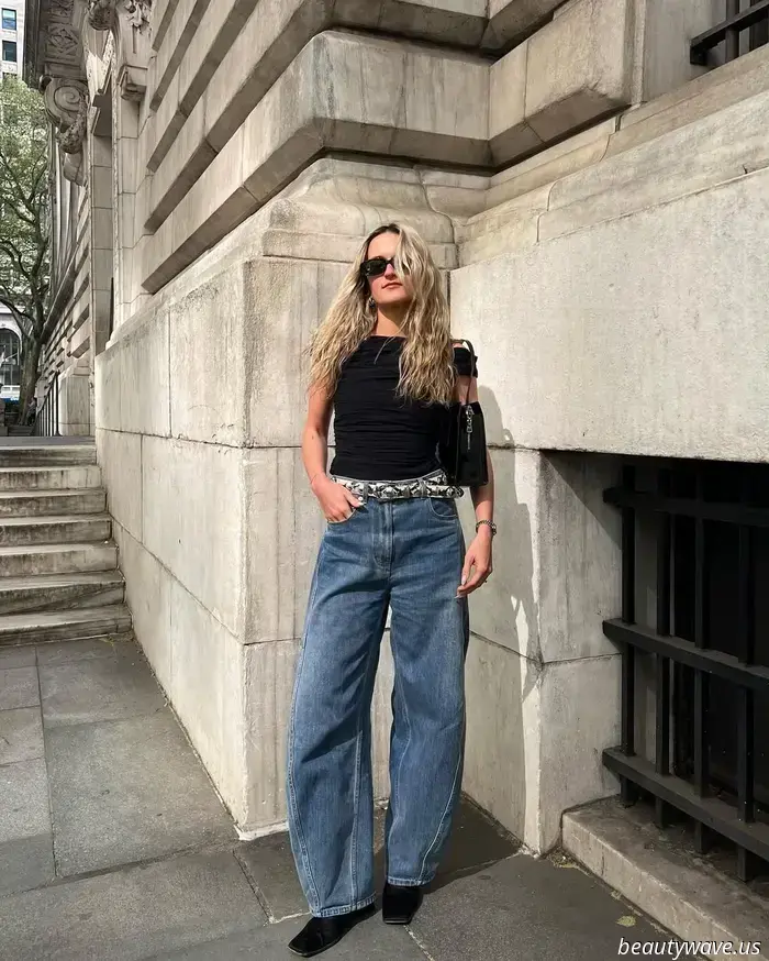 Desde las zapatillas hasta los tacones, estos son los mejores zapatos para llevar con jeans de pernera tipo barril.
