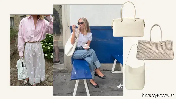 Questo colore della borsa dall'aspetto economico, una volta apparentemente poco interessante, è improvvisamente molto più di tendenza del nero, del beige o del borgogna.