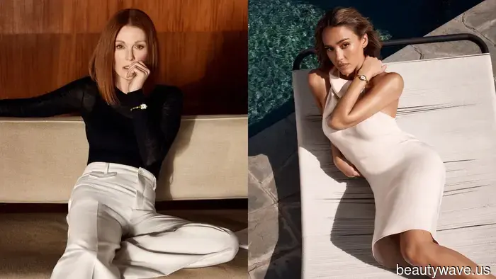 Jessica Alba, Julianne Moore, and other icons feature in Movado's new campaign—We're absolutely admiring it all…