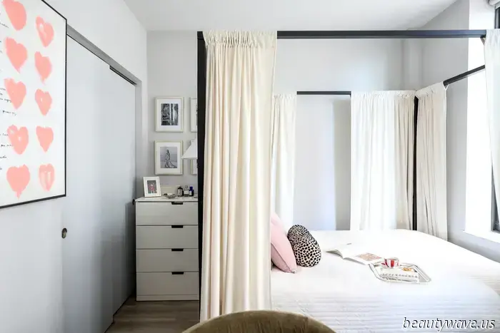 Our Graphic Designer's Chicago apartment resembles that of a luxury hotel.