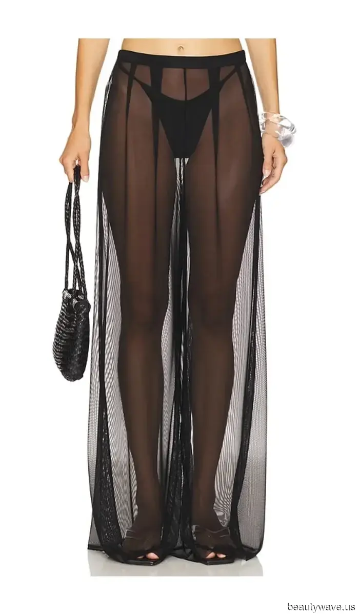 Questo è il modo meno spaventoso di indossare la tendenza dei vestiti trasparenti.