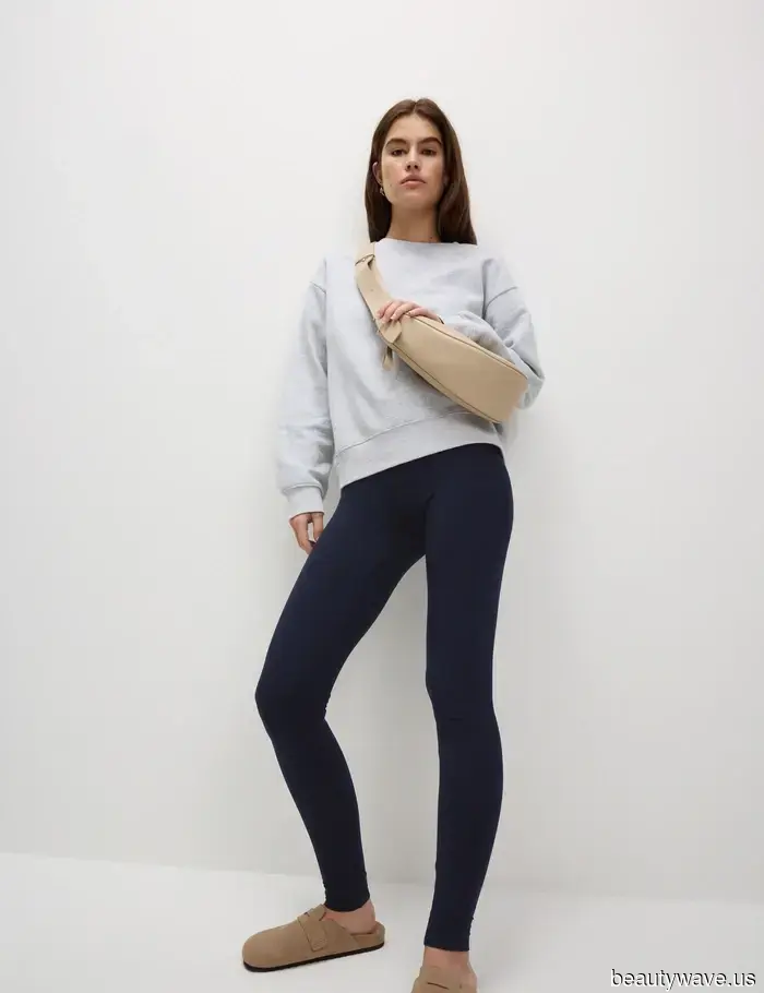 Gwyneth Recently Wore the Sophisticated Colour Trend That Effortlessly Enhances Black Leggings.