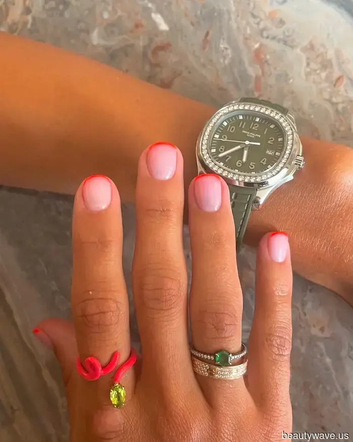 È il mio lavoro individuare le tendenze delle unghie&mdash;mi aspetto che il French piccante domini per tutta l'estate