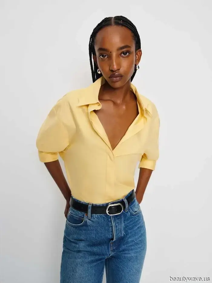 Jeans Along with These 2 Anti-Basic Colors Create the Formula for Trendy Outfits This Fall