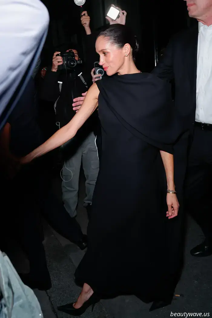 Meghan Markle made her debut at Paris Fashion Week, donning two custom designs from Balenciaga.
