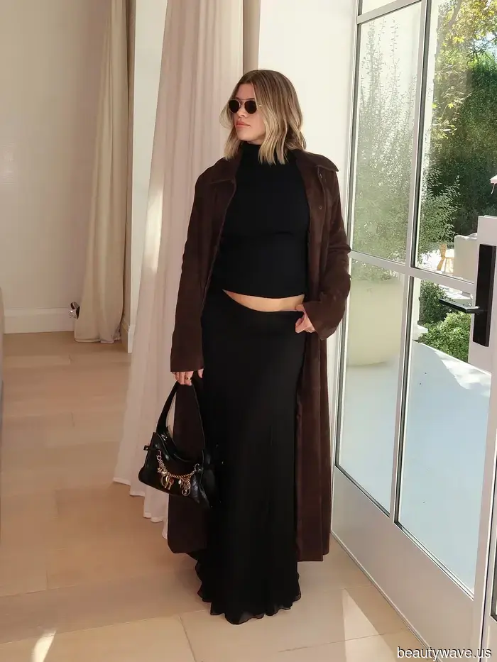 Sofia Richie acaba de usar la controvertida combinación de colores de invierno que siempre he considerado muy chic.