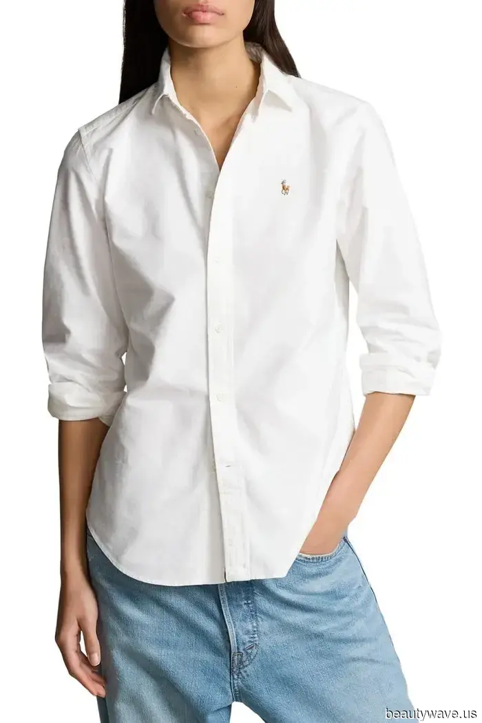 Just so you know: This "Outdated" Style of Wearing a Button-Down and Jeans Seems to Be Trending Again.