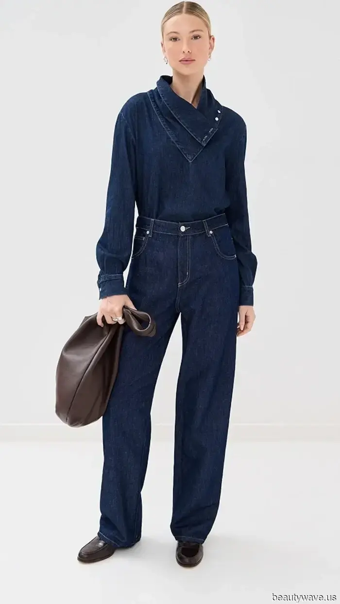 Halten Sie die hellblauen Jeans&mdash;Die Menschen in Paris wissen, dass dieser Denim-Trend für den Herbst weit überlegen ist.