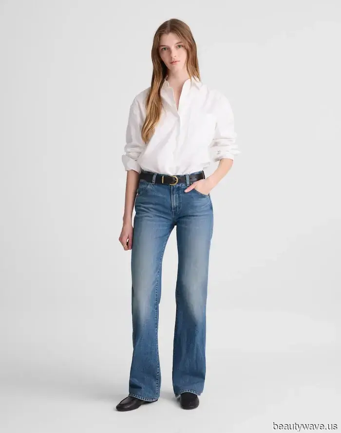 Il modo di indossare i jeans bootcut nel 2026 non include effettivamente stivali.