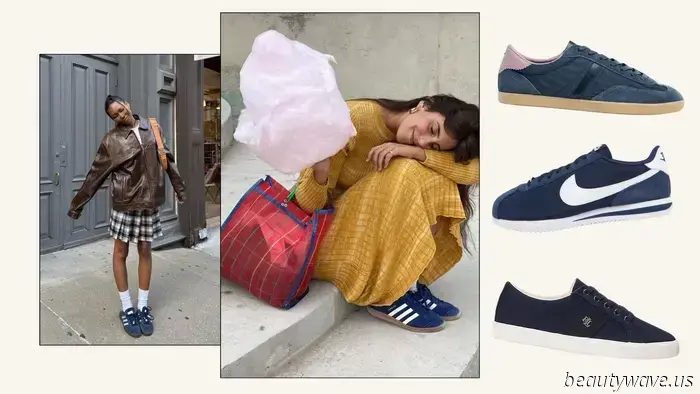 Ich hielt Sneaker nie wirklich für elegant, bis ich sie in diesem erwachsenen Farbton sah.