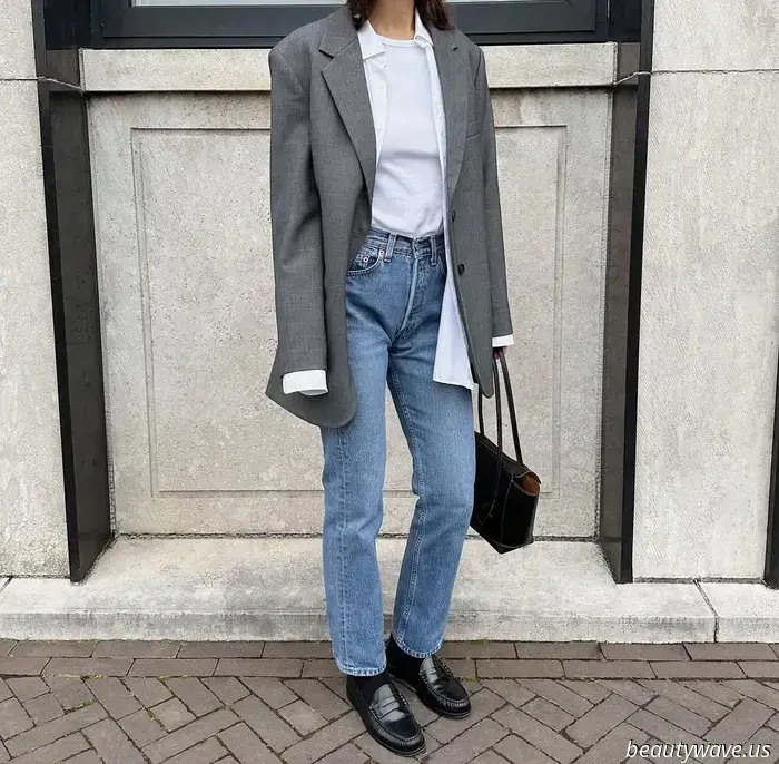 Is it just me, or are all the trendy girls opting for this denim style instead of baggy jeans?