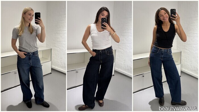 Hailey Bieber's jeans have officially arrived at Gap—believe me, they'll be sold out by next week.