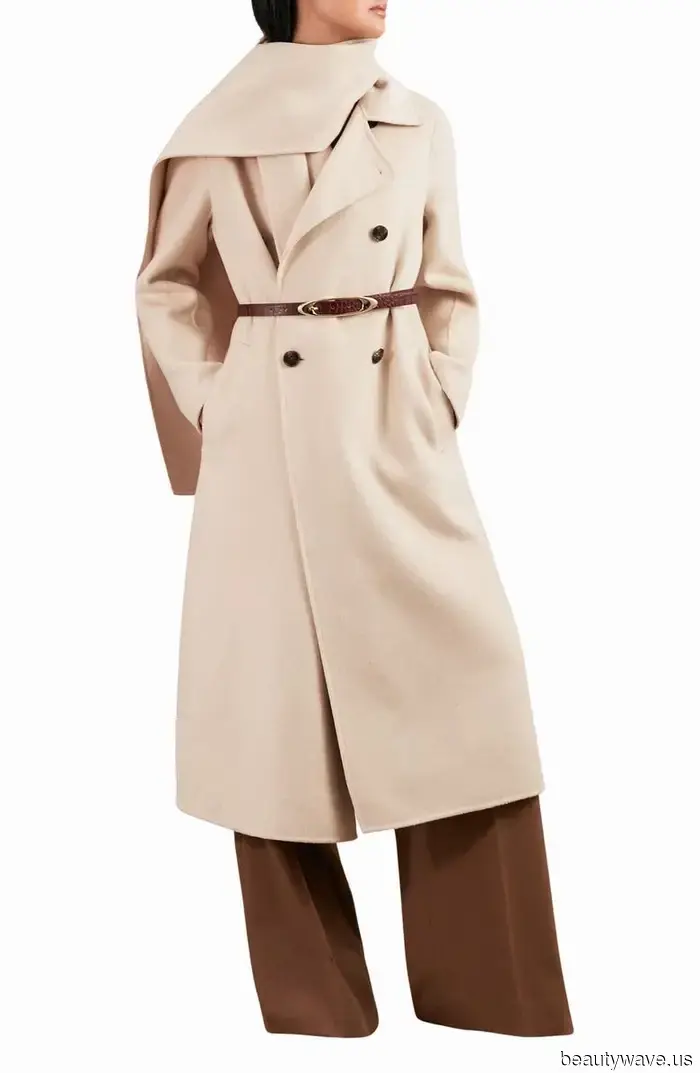 I donned this chic coat in Paris, and noticed other fashionable women sporting it in Saint-Germain-des-Prés…