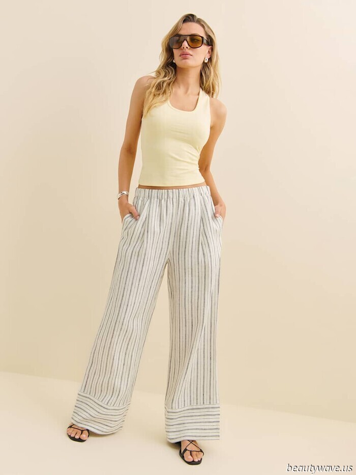 I've tried on more than 50 pairs of linen trousers, and this style is definitely the best.