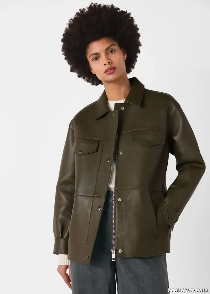 I Can't Believe It—The Leather Jacket that Fashionable Londoners Sport Frequently Is on Sale This Black Friday.
